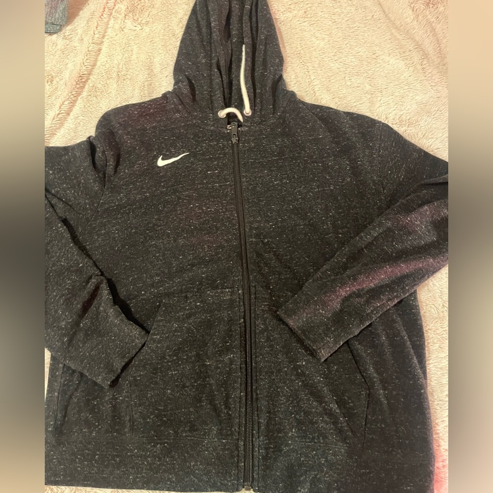 Nike Charcoal Heathered Hoodie